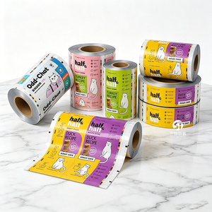 Recyclable Packaging Rollstock Pet Food Packaging Film High Barrier <b>Laminated</b> Roll Film Manufacturer - Product Image 4