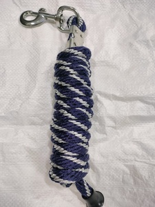 Cuerda de tracción para caballos de alta resistencia con algodón trenzado fuerte y gancho de metal duradero - Product Image 2