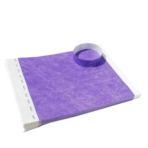 <span class=keywords><strong>Bracelet</strong></span> Tyvek vierge imperméable et économique pour événements, idéal pour festivals et comptages - Product Image 5
