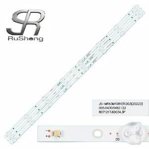 NO.3298 Bande LED d'origine neuve pour affichage numérique NM-G430XS01 JS-MR43M1081ER.003 (20223) Bande de rétroéclairage TV - Product Image 1