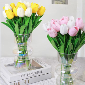 Moderno Best-seller <span class=keywords><strong>di</strong></span> alta qualità <span class=keywords><strong>tulipani</strong></span> artificiali per la festa della mamma - Product Image 2