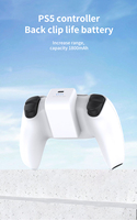 Batterie externe OEM Luck FOX neuve pour manette avec indicateur LED et chargeur à clip dorsal en ABS