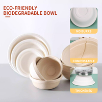 Assiettes jetables biodégradables compostables de luxe pour fête de mariage canne à sucre bagasse Vaisselle pour récipient alimentaire