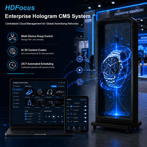 Full Size Ologramma <b>3D</b> Other Advertising Equipment Splicing Led Fan Video Wall <b>Projector</b> HD-F100S001 100CM 1*3 Human Shape Splic - Product Image 4