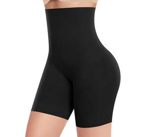 Shorts gainants taille haute pour femme, effet ventre plat, <span class=keywords><strong>sous</strong></span>-vêtements amincissants, à porter <span class=keywords><strong>sous</strong></span> les robes - Product Image 1