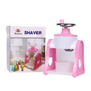Manual Ice Shaver Mini Household Ice Crusher Hand Crank Plastic Easy Operation 30x19x18 For Home Use - Product Image 2