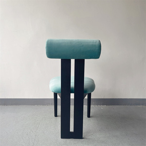 Modern Wholesale Solid Wood Restaurant Blue <strong>Green</strong> Velvet <strong>Dining</strong> <strong>Chair</strong> <strong>Set</strong> <strong>4</strong> 6 8 <strong>Chair</strong> for Hotel Villa Home <strong>Dining</strong> Room Furniture - Product Image 5