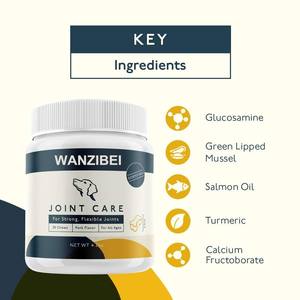 Гигиенические ежедневные мягкие жевательные суставы с глюкозамином HCI MSM хондроитин сульфат для восстановления и восстановления бедер и суставов - Product Image 3