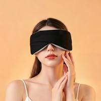 Masque de sommeil lesté personnalisé imprimé en sérigraphie, bandeau doux pour la sieste, voyage, cadeau promotionnel d'entreprise, en gros - Ergonomique