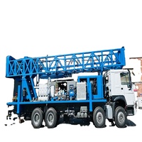 BWR-600M 600m Foreuse automatique de puits d'eau montée sur camion à moteur diesel, châssis SINOTRUK 8x4 pour forage profond
