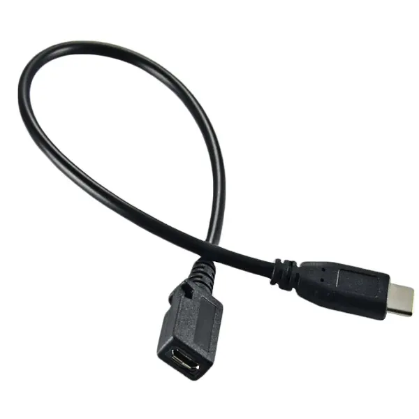 하이 퀄리티 마이크로 USB 타입 C 케이블 코드 USB 타입 C 수 마이크로 B 암 OTG 어댑터 케이블