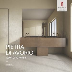 Carrelage en grès cérame moderne classique pour intérieur, aspect marbre jaune/or, fabriqué à Foshan, pour revêtements et dalles de pavage - Product Image 5