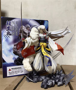 <span class=keywords><strong>Inuyasha</strong></span> Sesshoumaru Halloween décoration dessin animé collection usine pas cher jouet Anime Figure PVC modèle - Product Image 3