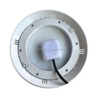 Projecteur LED mural GR 260 mm pour piscine, étanche IP68, rempli de résine, AC/DC 12V RGB, lampe subaquatique étanche en PC pour piscine, bassin, spa