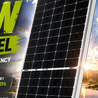 Panneau solaire haute puissance 660W avec paramètres électriques optimisés pour les installations solaires professionnelles