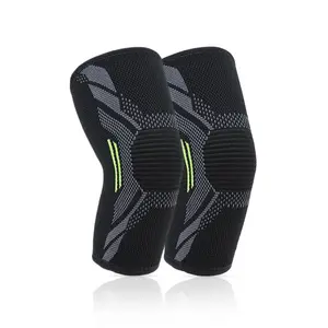 安全保護のための通気性肘スリーブパッド圧縮ナイロンスリーブ膝サポートメーカー