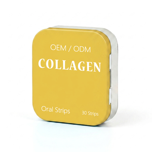 Compléments de collagène en bandes orales à dissolution rapide pour le blanchiment de la peau, la santé des <span class=keywords><strong>cheveux</strong></span> <span class=keywords><strong>et</strong></span> des ongles, complément alimentaire quotidien en bandes orales - Product Image 3