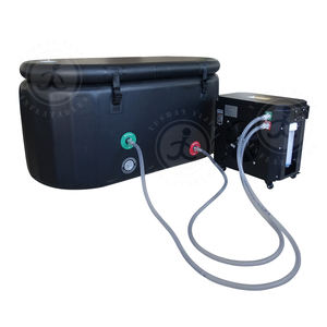 Baño <span class=keywords><strong>de</strong></span> hielo Producto portátil Cápsula <span class=keywords><strong>de</strong></span> recuperación <span class=keywords><strong>Terapia</strong></span> <span class=keywords><strong>de</strong></span> <span class=keywords><strong>agua</strong></span> fría Tinas <span class=keywords><strong>de</strong></span> spa Inflable Cold Plunge Oval Plegable Acrílico Cubo <span class=keywords><strong>de</strong></span> hielo - Product Image 6