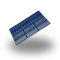 Circuit imprimé multicouche FR4 PCBA à impédance contrôlée, vias aveugles enterrés, masque de soudure, sérigraphie, légende, cuivre 35m OSP