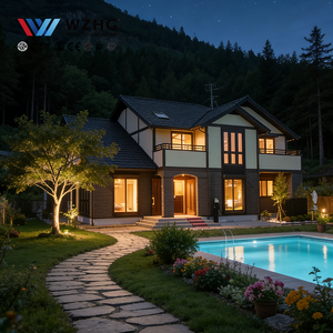 Villa Moderne Durable en Acier Léger, Bâtiment de Bureau à 2 Étages, Appartement Certifié CE, Vente Directe Usine - Product Image 1