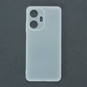 Produttore all'ingrosso opaco TPU custodie morbide smerigliate Cover posteriore in Silicone custodia per cellulare Oppo <span class=keywords><strong>Realme</strong></span> <span class=keywords><strong>C55</strong></span> 4G nero - Product Image 3