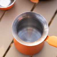 Ensemble de cafetières turques en acier inoxydable 304, ensemble complet de tasses à café arabes classiques, ensemble de service pour café turc