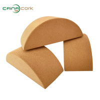 Bloque de Yoga de Corcho Ecológico Personalizado de Alta Calidad, Bloque de Corcho 100% Natural de Alta Densidad para Yoga