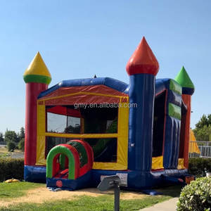 Château gonflable <span class=keywords><strong>Spiderman</strong></span> de grande taille GMY Inflatables, équipement de location pour fêtes, aire de jeux extérieure - Product Image 5