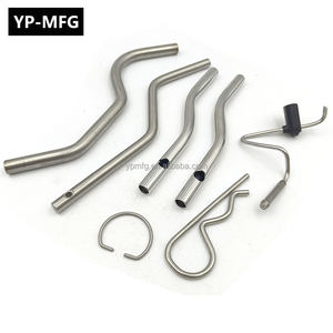 Fabrication sur mesure de pièces tubulaires en acier inoxydable par tournage CNC, estampage, soudage, découpe laser, pliage et chromage - Product Image 3