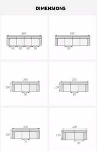 Ensemble de lit convertible sectionnel motorisé intelligent et extensible en cuir véritable pour hôtel, fonctionnel, avec zéro espacement mural Living 6662xiaoxianger - Product Image 6