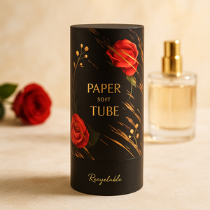 High Quality Recyclable <b>Craft</b> Paper Cylinder Eva <b>foam</b> Material Four-Color Printing for Essential Oil Tube Package - Product Image 5