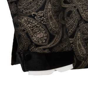 <span class=keywords><strong>Costume</strong></span> Homme Élégant <span class=keywords><strong>Noir</strong></span> Col Costumé, Revers de Fête à Simple Boutonnage, Coupe <span class=keywords><strong>Slim</strong></span> pour Concert - Product Image 6