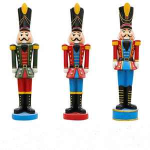 Sculptures géantes de Noël pour centres commerciaux, sculptures <span class=keywords><strong>en</strong></span> fibre de verre, casse-noisettes de Noël de 10 pieds à vendre - Product Image 6