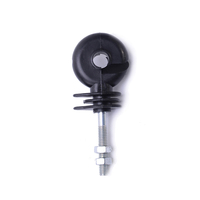 HPS FENCE Easy Install PP Schroeftype Elektrische Omheining Isolator voor Veehouderij voor Metaalpaal Omheiningen