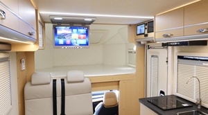 Changan Peak View 2.0T Essence Mobile Home Roues 4x4 AWD Pickup RV Boîte de vitesses <span class=keywords><strong>automatique</strong></span> en cuir R18 Lumière pour <span class=keywords><strong>camping</strong></span>-<span class=keywords><strong>car</strong></span> tout-terrain - Product Image 3