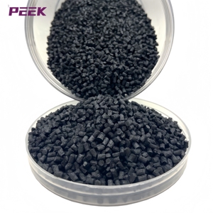 PEEK Black Granules Injection Molding Grade High Temperature Resistance for <b>Electronic</b> Components - Product Image 2