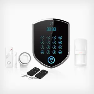 DIY安全wi-fi GSM家庭防盗报警系统，带iOS/安卓应用，通过wi-fi推送报警短信