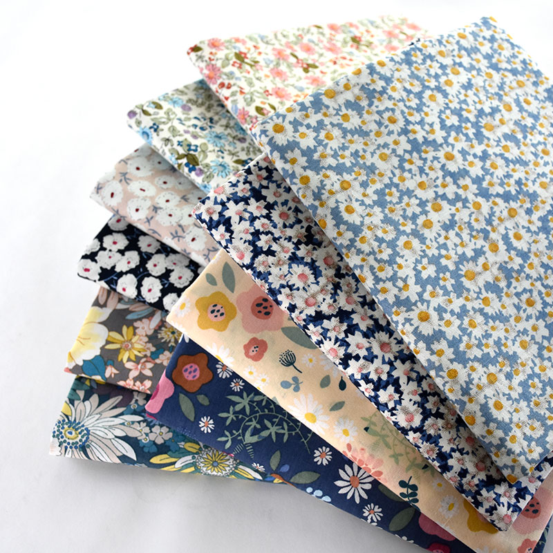 100x150cmCotton Fabric Cloth For Patchwork Quilting Floral Fabrics DIY Bags Baby Clothing Dress Handmade Sewing Textile Material