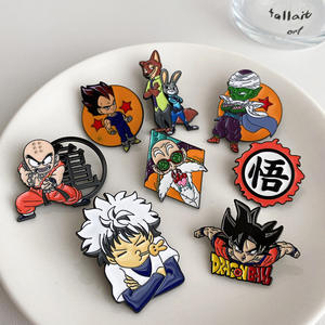 YINI Direkt vertrieb Haar Hochwertige Abzeichen Anime Cartoon Benutzer definierte Metall Emaille Anstecknadeln - Product Image 2