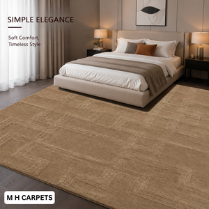 Alfombra de Lana de Lujo Hecha a Mano con Diseño Floral, Alfombra de Pelo Largo Personalizada para Decoración Moderna del Hogar y Hoteles - Product Image 2