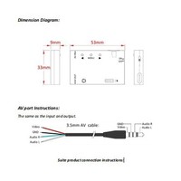 Mini caméra DVR intégrée aux lunettes, compatible interface USB, dispositif de protection de sécurité, drone FPV, voiture RC, modèle de bateau, drone de course