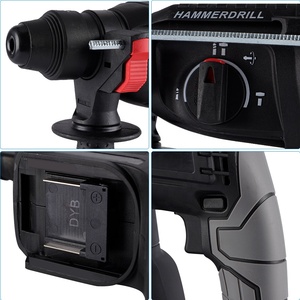 Taladro de Impacto Eléctrico sin Escobillas Martillo Rotativo Multifunción de Mano Herramienta Eléctrica Recargable para Batería <span class=keywords><strong>Makita</strong></span> de <span class=keywords><strong>18V</strong></span> - Product Image 2