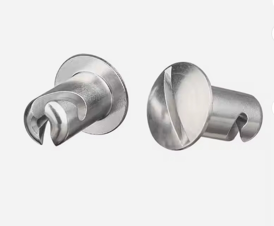 Aluminum 6063 T6 Oval Head Slotted