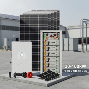 ชุดระบบแผงโซลาร์เซลล์ครบชุด 30kW 50kW 100kW ระบบโซลาร์เซลล์แบบไฮบริดออนกริดและออฟกริด 50000W ระบบพลังงานแสงอาทิตย์ 50 กิโลวัตต์ 500KW LS50 - Product Image 2
