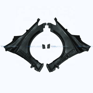 Guardabarros Delanteros de Fibra de Carbono Estilo VRS Arising II para Subaru WRX STi S4 VAB VAF 2014-2018, Carrocería Ancha, 2 Piezas - Product Image 4
