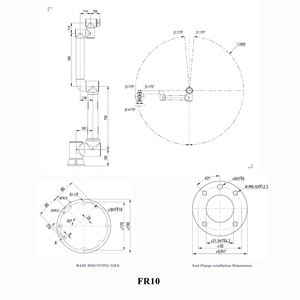 Brazo Robótico de Soldadura FR10 de 6 Ejes de Alta Eficiencia, Capacidad de Carga Útil de 10 kg, Robot Colaborativo para las Industrias de la Construcción, Motor Central - Product Image 2