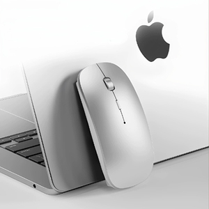 Souris optique sans fil tri-mode avec recharge Type-C pour <span class=keywords><strong>MacBook</strong></span> Pro Air, avec récepteurs USB-C et USB-A - Product Image 2