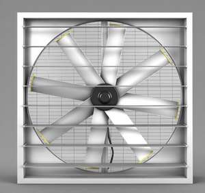 Ventilador <span class=keywords><strong>de</strong></span> Pared Solar Inteligente <span class=keywords><strong>de</strong></span> Aleación <span class=keywords><strong>de</strong></span> Aluminio <span class=keywords><strong>con</strong></span> Sensor <span class=keywords><strong>de</strong></span> Temperatura y Humedad, <span class=keywords><strong>Motor</strong></span> <span class=keywords><strong>de</strong></span> CC sin Escobillas, para Ventilación 24/7 en Plantas y Granjas - Product Image 4