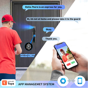 Wbrl 6085 Lỗ mộng sang trọng Matt đen tự động 9 ngôn ngữ tuya 3D Nhận dạng khuôn mặt thông minh khóa cửa - Product Image 6