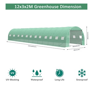 Faible coût hiver saison arrière-cour extérieur en plastique UV protéger PE maille couverture promenade dans le <span class=keywords><strong>jardin</strong></span> Mini Polytunnel <span class=keywords><strong>serre</strong></span> - Product Image 4